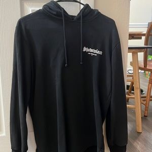 Cotton On black graphic hoodie